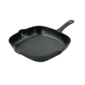 Chasseur 26cm Square Grill Pan - Matt Black