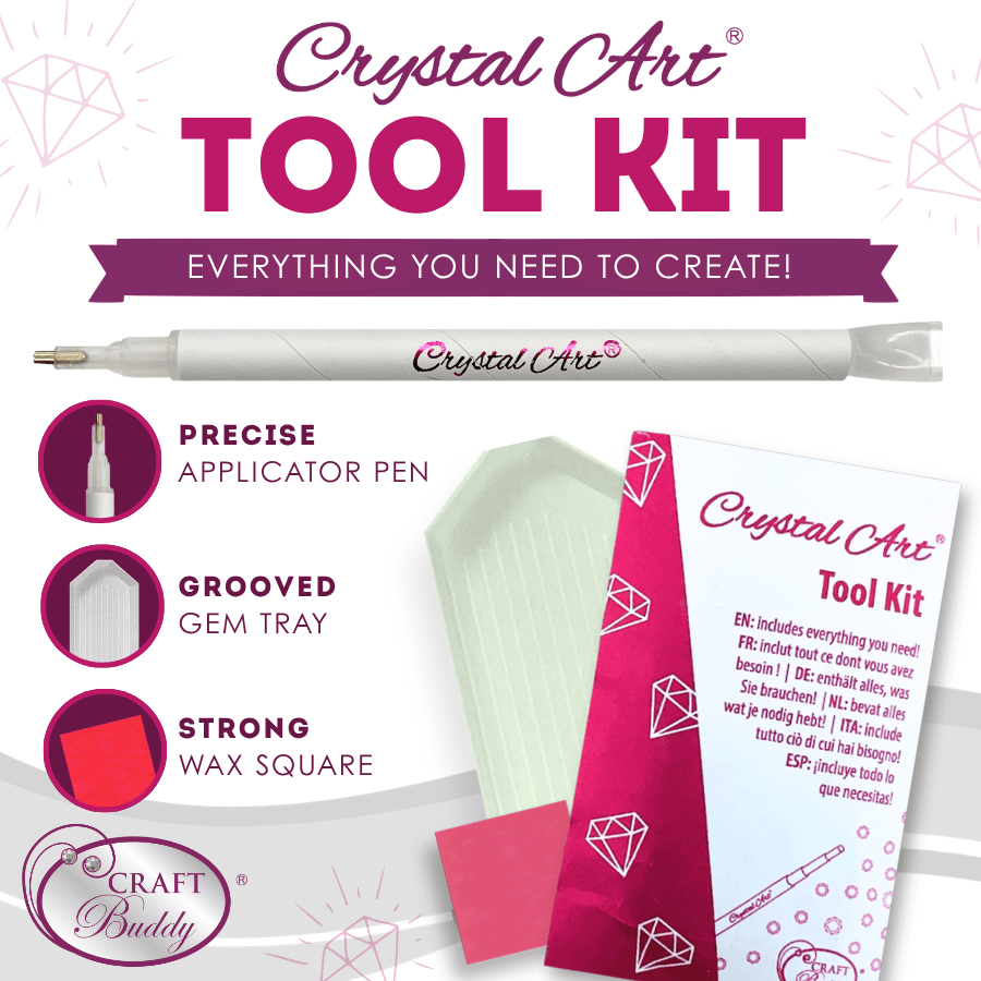 Crystal Art Tool Kit - Pen, Wax & Tray