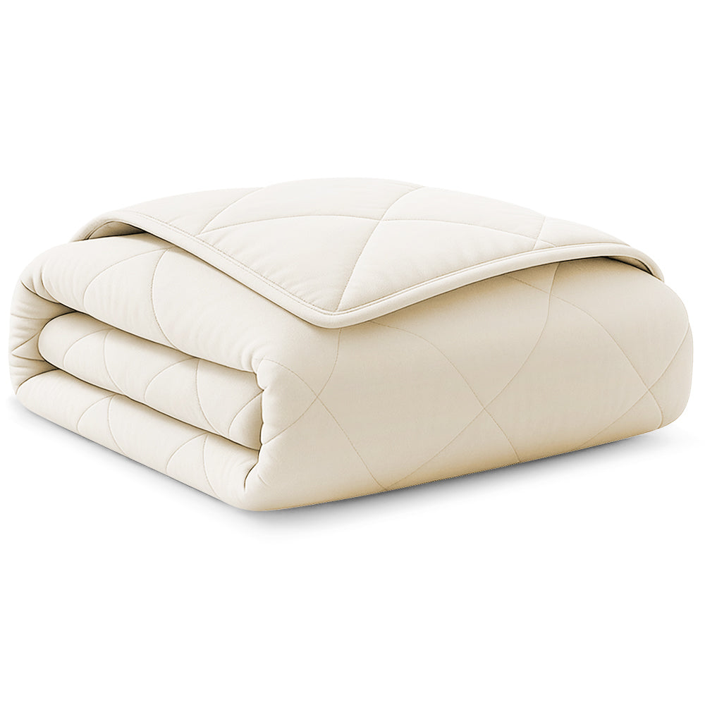 Comfy Cooling Blanket - Creamy Beige / Twin: 60"*80"