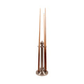 Brushed Steel Cue Stand For 6 Cues - Brushed Steel