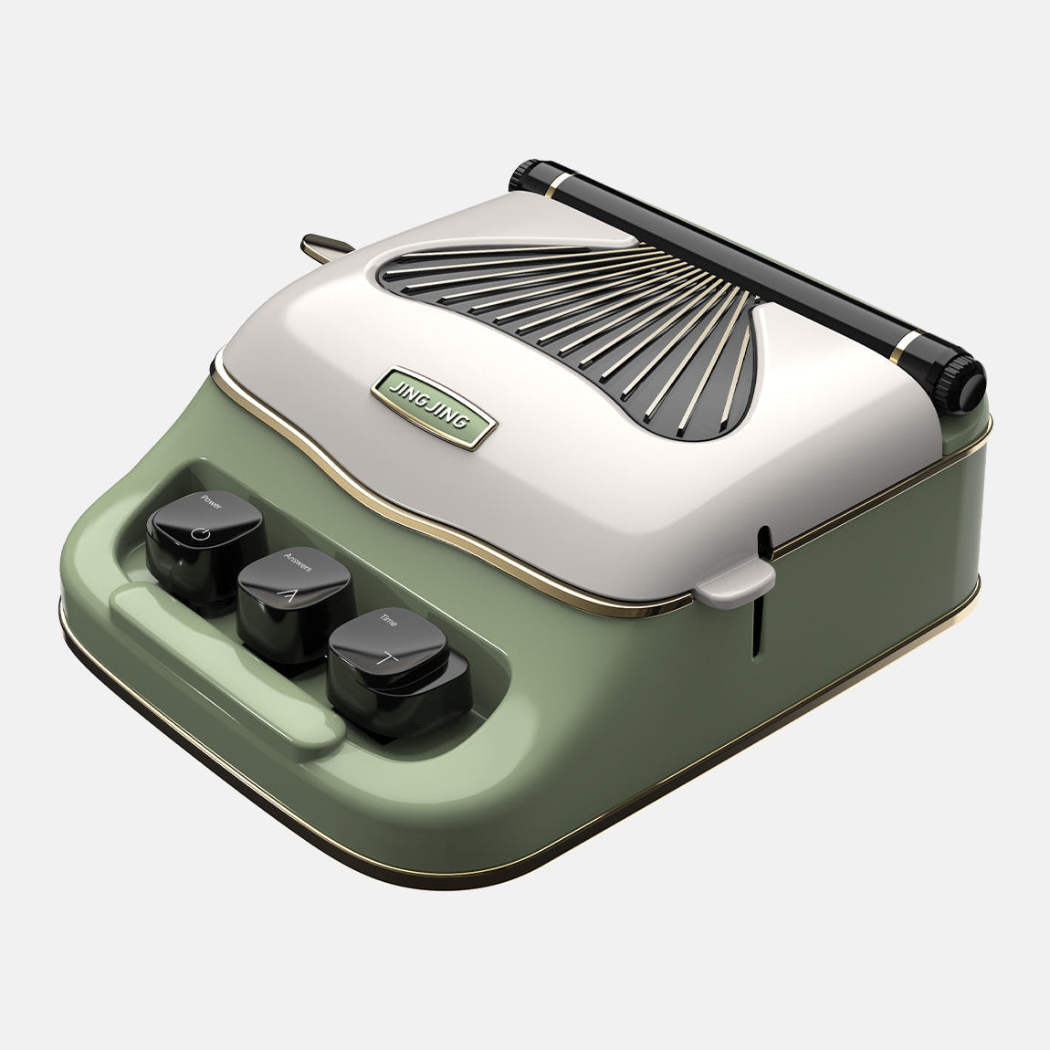 MakeID Limited-edition D7 Portable Bluetooth Label Printer | Rechargeable Wireless Small Label Machine | Suitable for Gift/Fabric/Decorative - Green