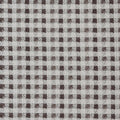 Coconut Brown Grid｜Chenille curtain fabric sample｜DH-1