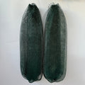 2 PCS Authentic African Exfoliating Net Bath Sponge - 2 PCS Dark Green