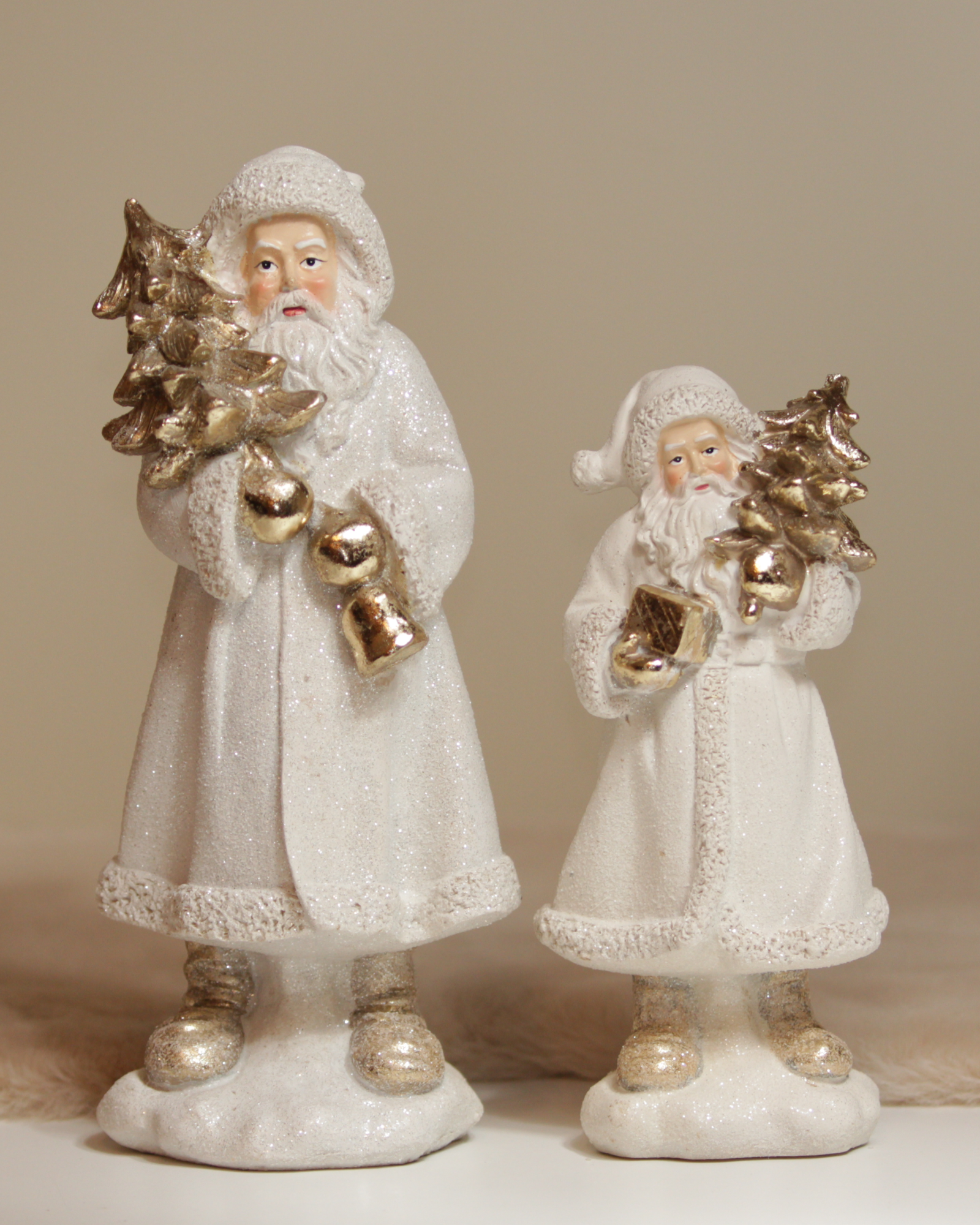 Deko-Nikolaus · mit Glitzer - groß