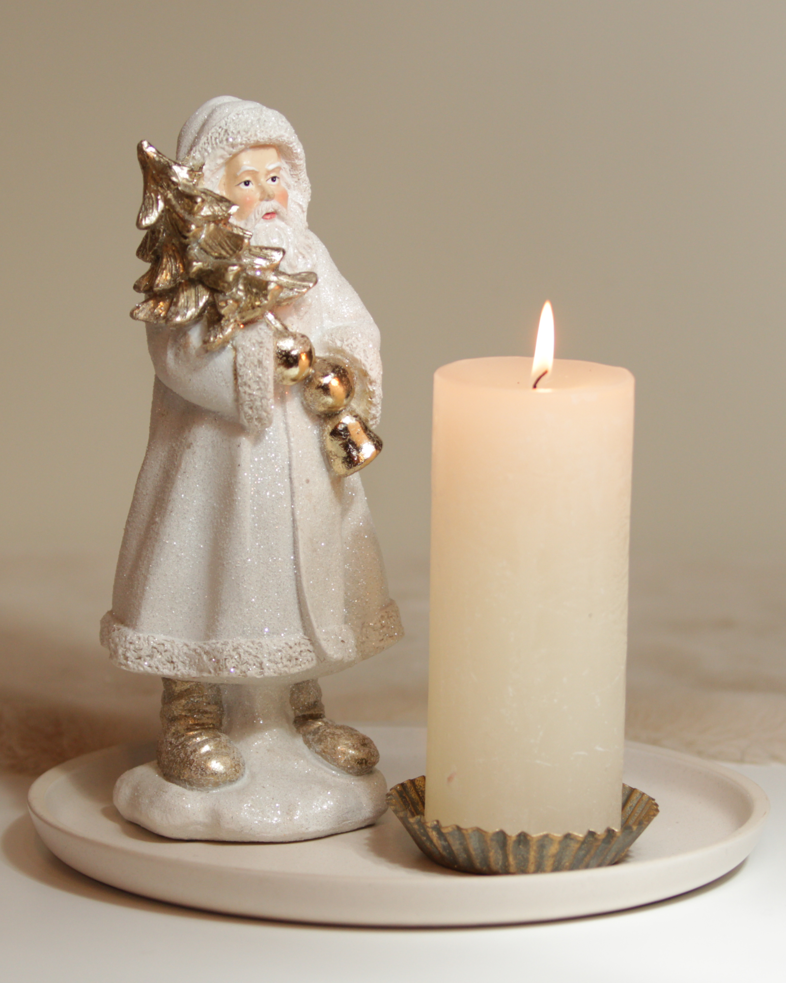 Dekoset · Nikolaus · mit Kerze