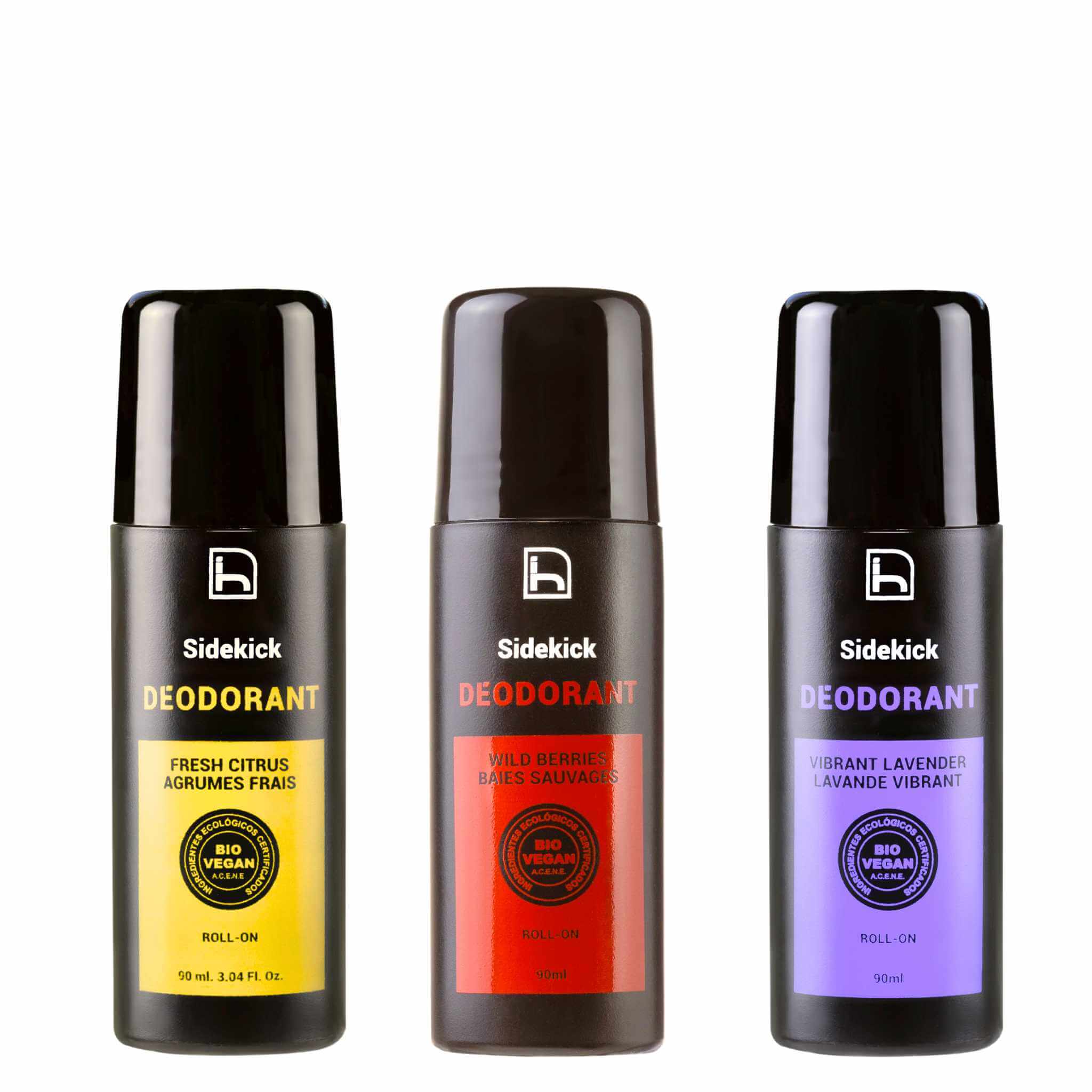 Surtido 3 Desodorantes para Hombre - Citrus + Frutos Rojos + Lavanda