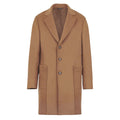 Cappotto Elio cammello in lana e cashmere - 48