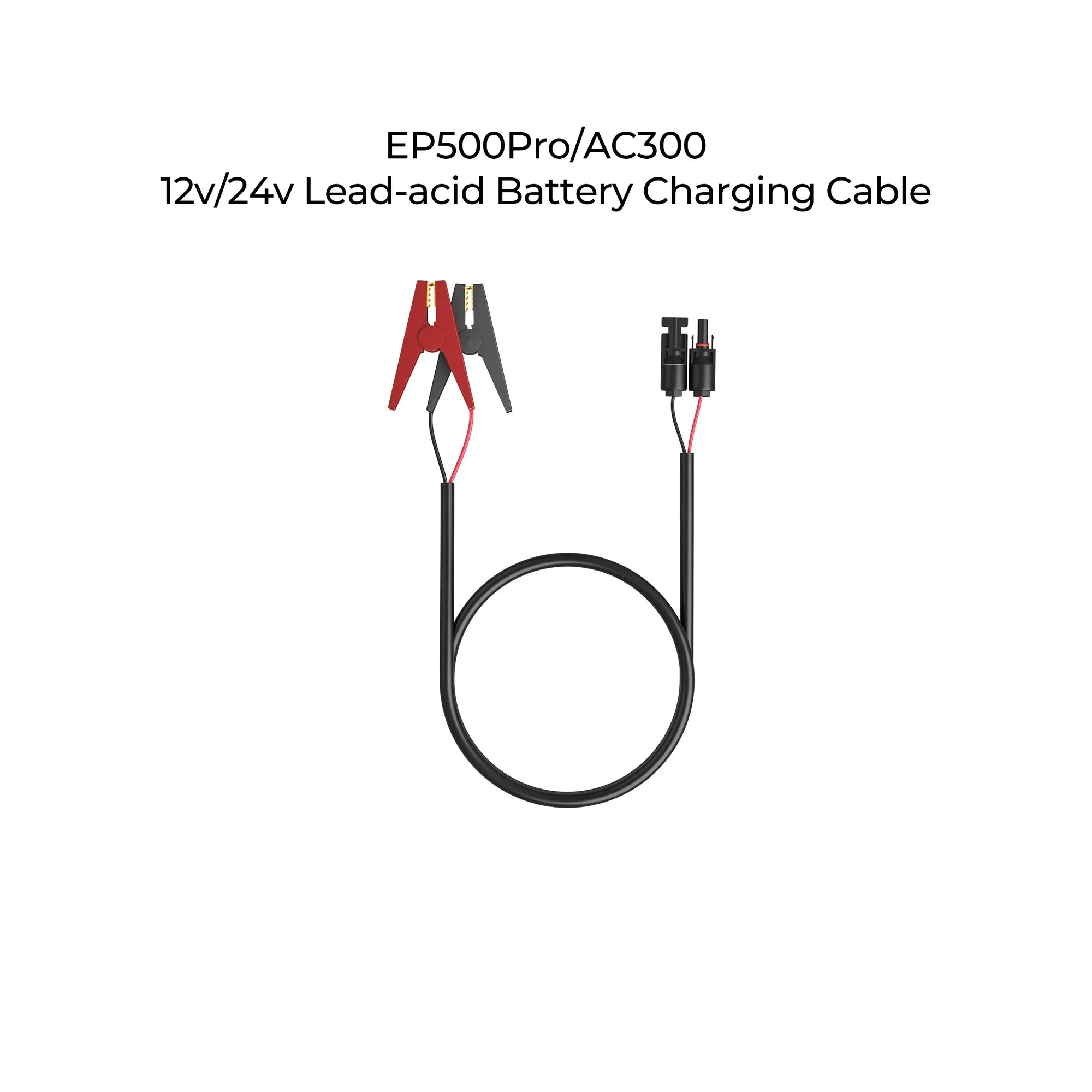 12V/24V Lead-Acid Battery Charging Cable - EP500Pro/AC300