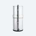 British Berkefeld® Stainless Steel Gravity System + Ultra Sterasyl Ceramic Filters - 8.5L / 2 x Ultra Sterasyl