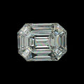 9 Pcs Emerald Shape Pie Cut Diamond - 0.10 to 0.40