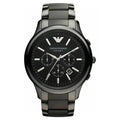 Emporio Armani Renato AR1451 Men's Chronograph Watch – 47mm Black Ceramic