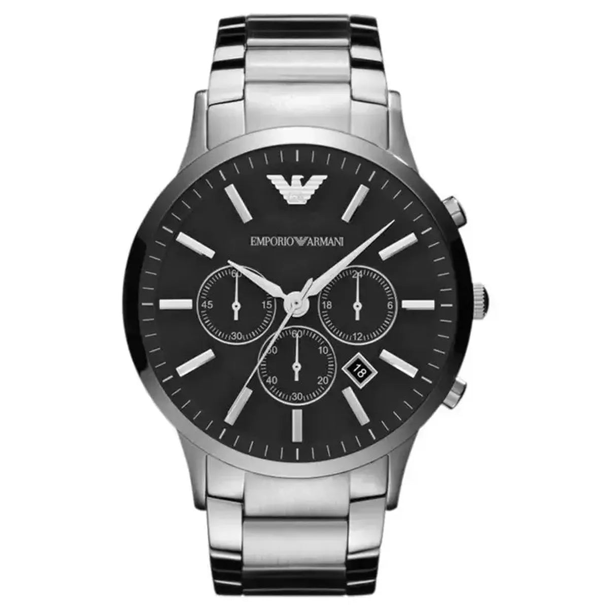 Emporio Armani Renato Chronograph Black Dial Men's Watch AR2434