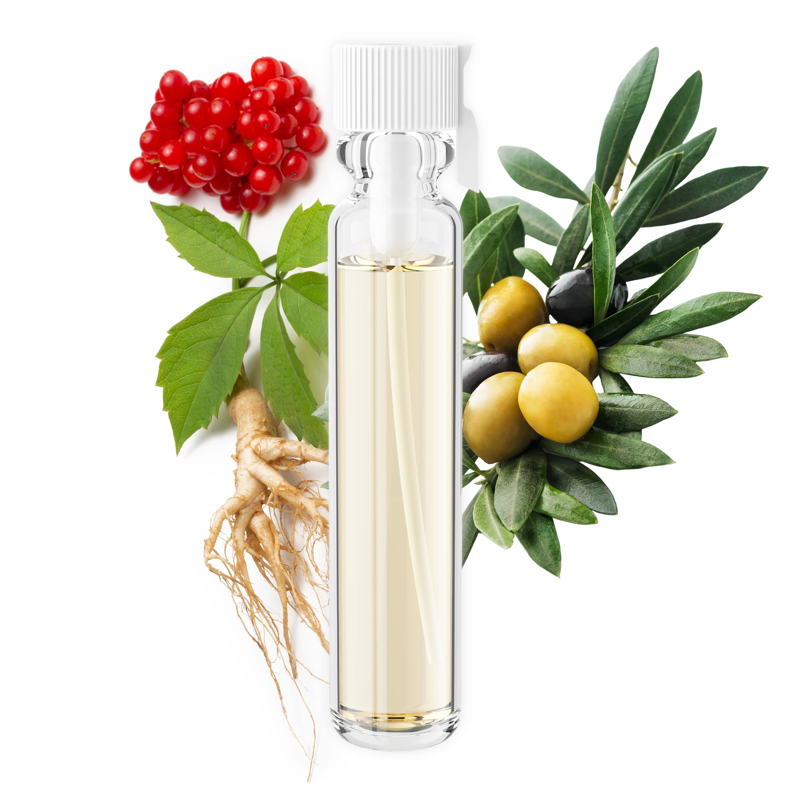 Ginseng & Squalane Face & Neck Firming Oil | Korean Red Ginseng Anti-Aging | Vitamin E & Squalane | Gua-Sha Tool Included - Sample Size (0.06 Fl Oz)