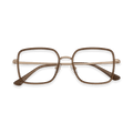Leonel - Crystal Light Brown/Rose Gold
