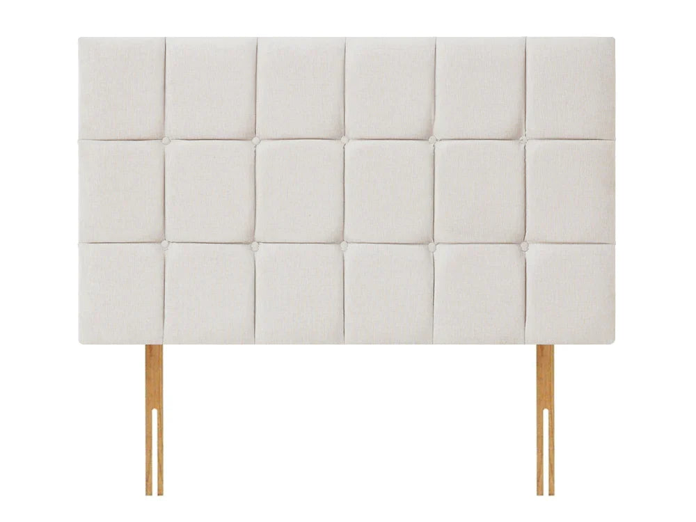 Standard Divan Base | Choose your Draws and Headboard - 3ft Single Bed (90cm x 190cm) / No Drawers / Cubed