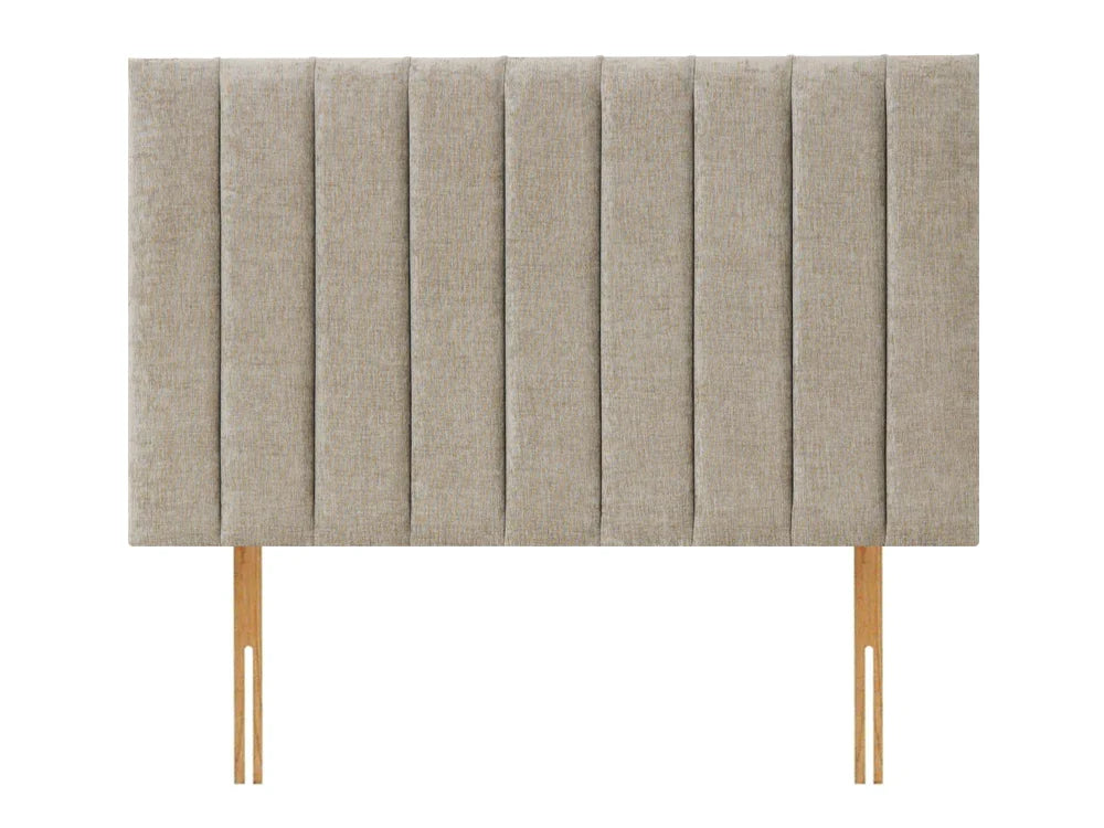 Standard Divan Base | Choose your Draws and Headboard - 3ft Single Bed (90cm x 190cm) / 2 Drawers / Vertical Lined