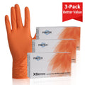 Target-FINITEX 3.2 Mil Orange Nitrile Gloves Exam Grade - 100, 300 & 1000pcs - XL (4.3-5.1 inch) / 3 Boxes of 300pcs