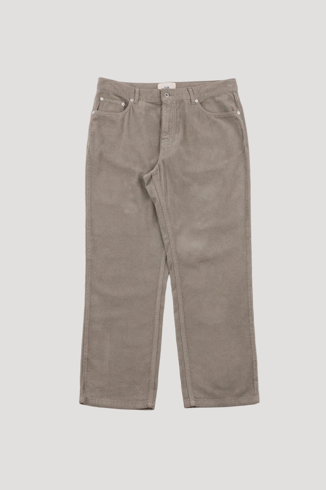 5 Pocket Trouser - Sage Cord - 38