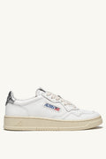 Sneakers Medalist Low Bianco e Argento - 37