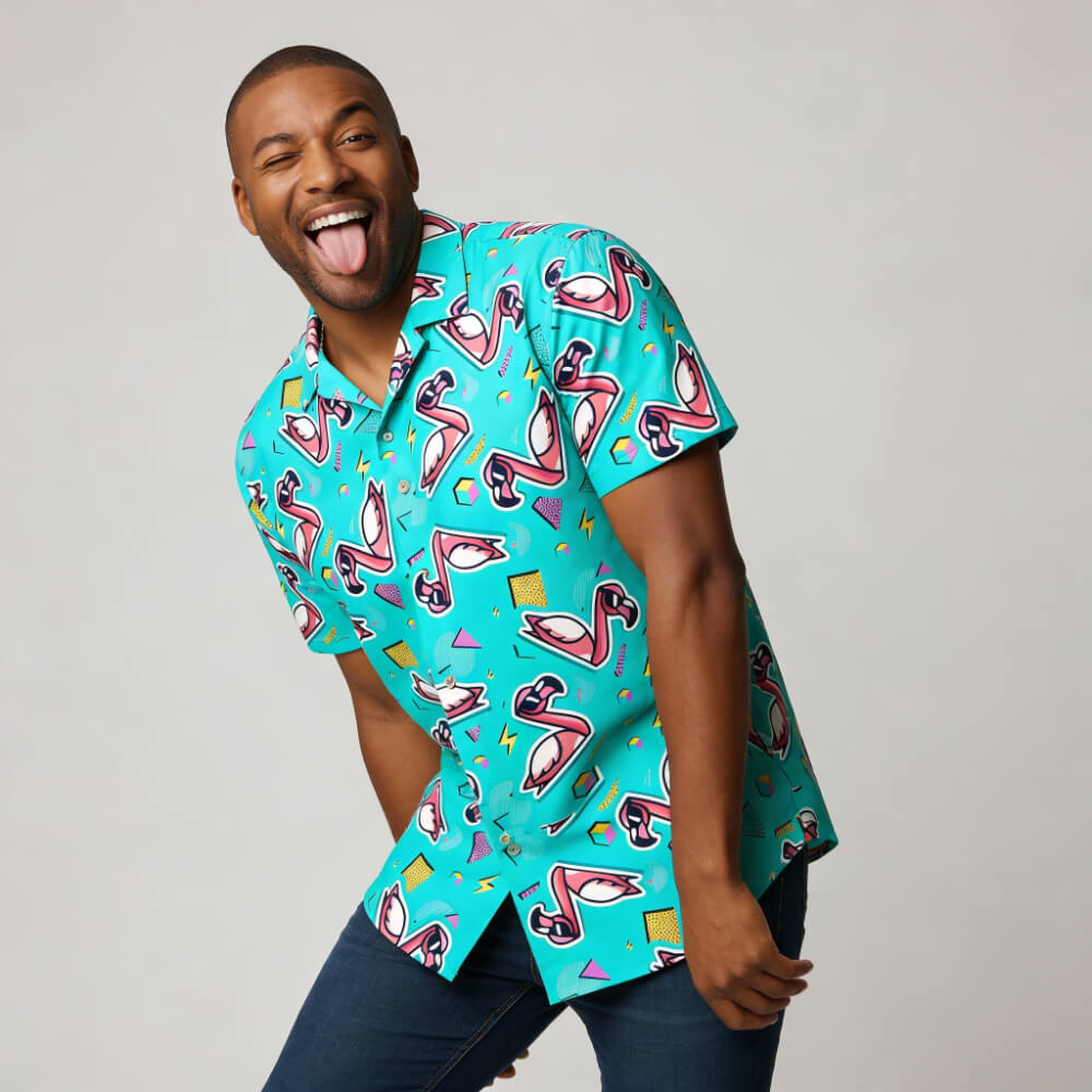 Flamingo Fandango Shirt - S