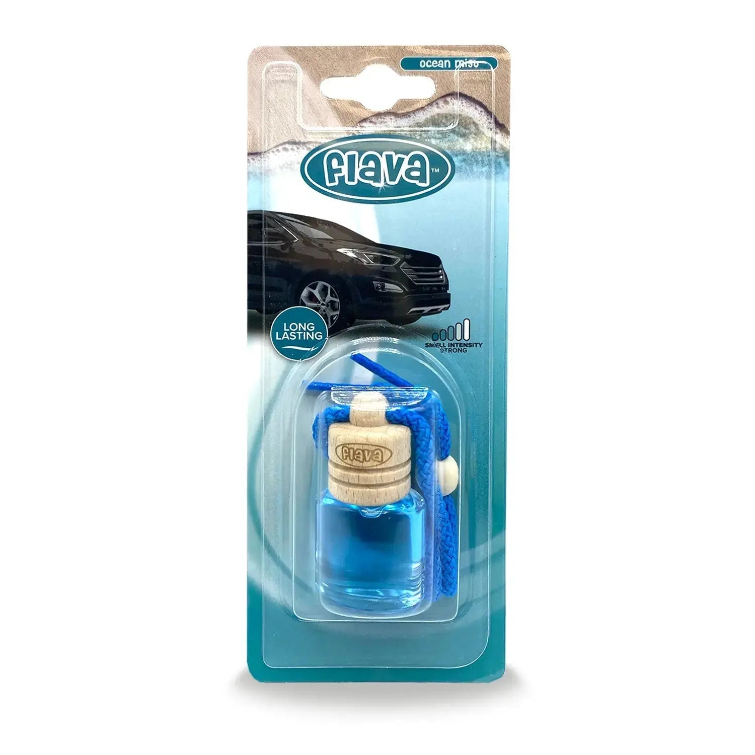 Flava Wood Scent Car Air Freshener - Ocean Mist