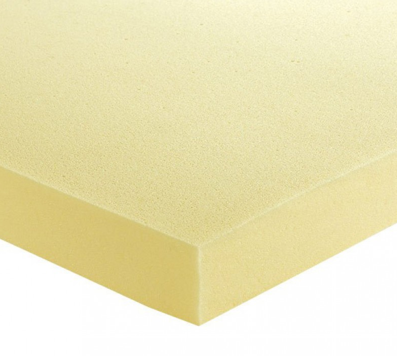 Standard Rectangle Topper - Any Size up to Double | 4FT6 (135cm) Wide / 3 Inch Deep / No
