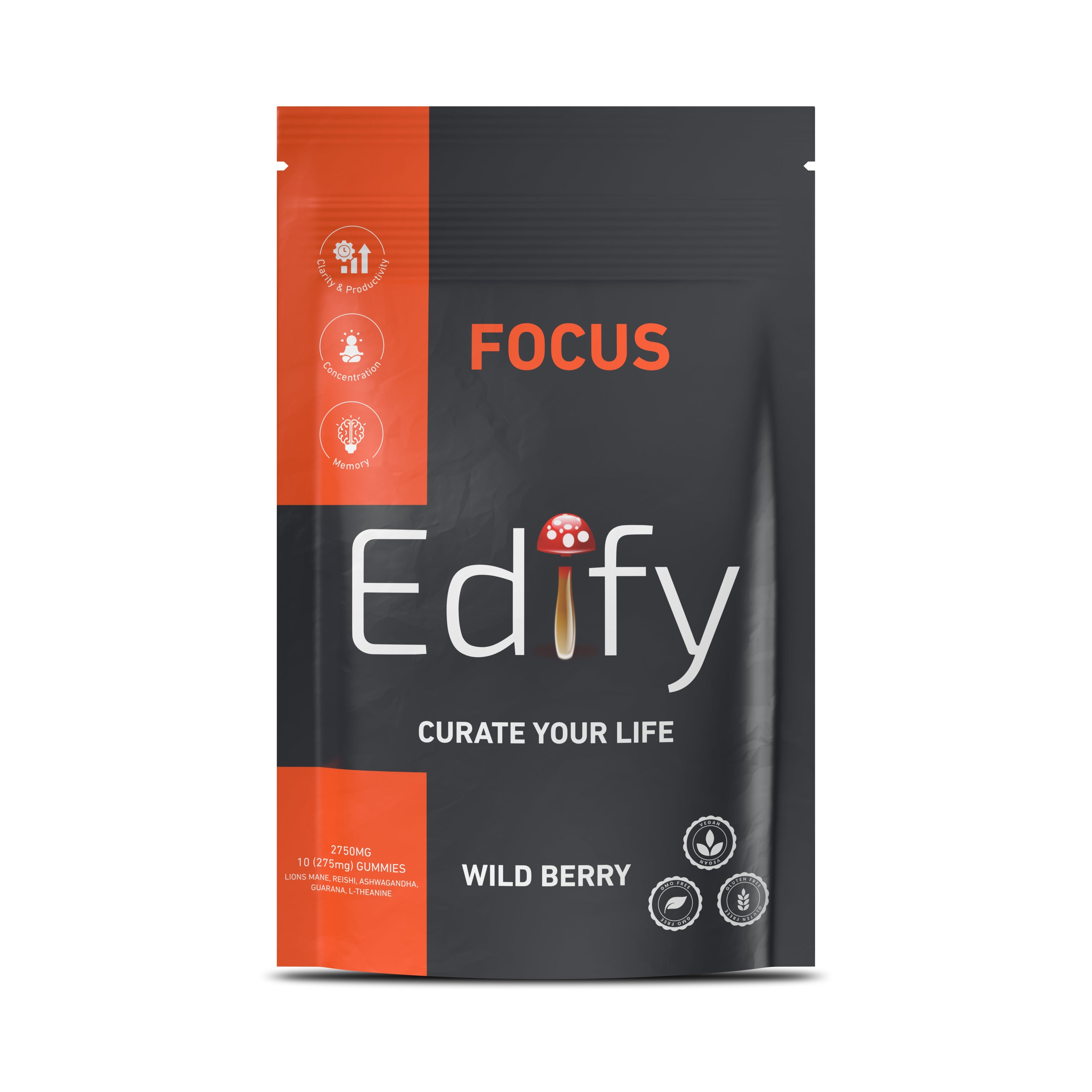 Focus - Cognitive Boost Mushroom Gummy