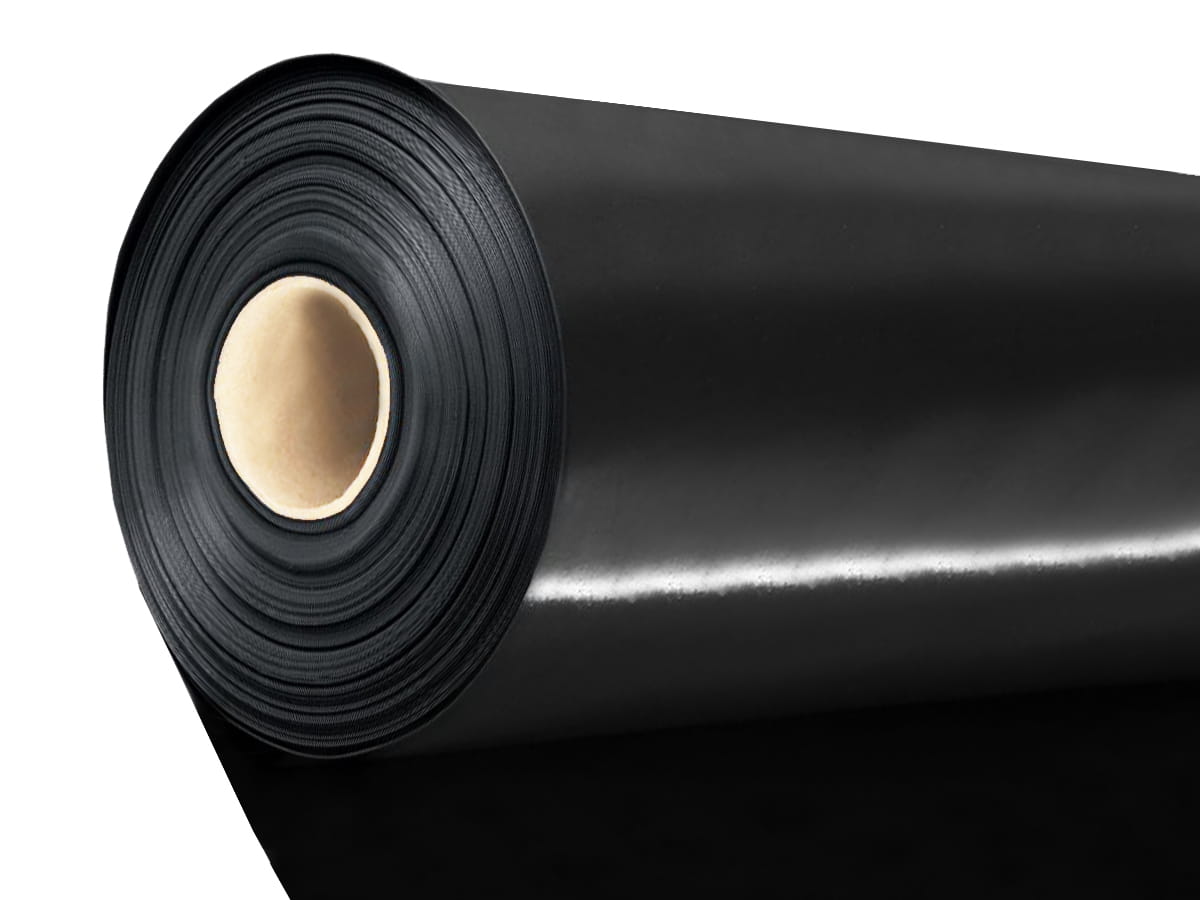Baufolie Schwarz, Isolierfolie Typ 300 - 6m x 33m