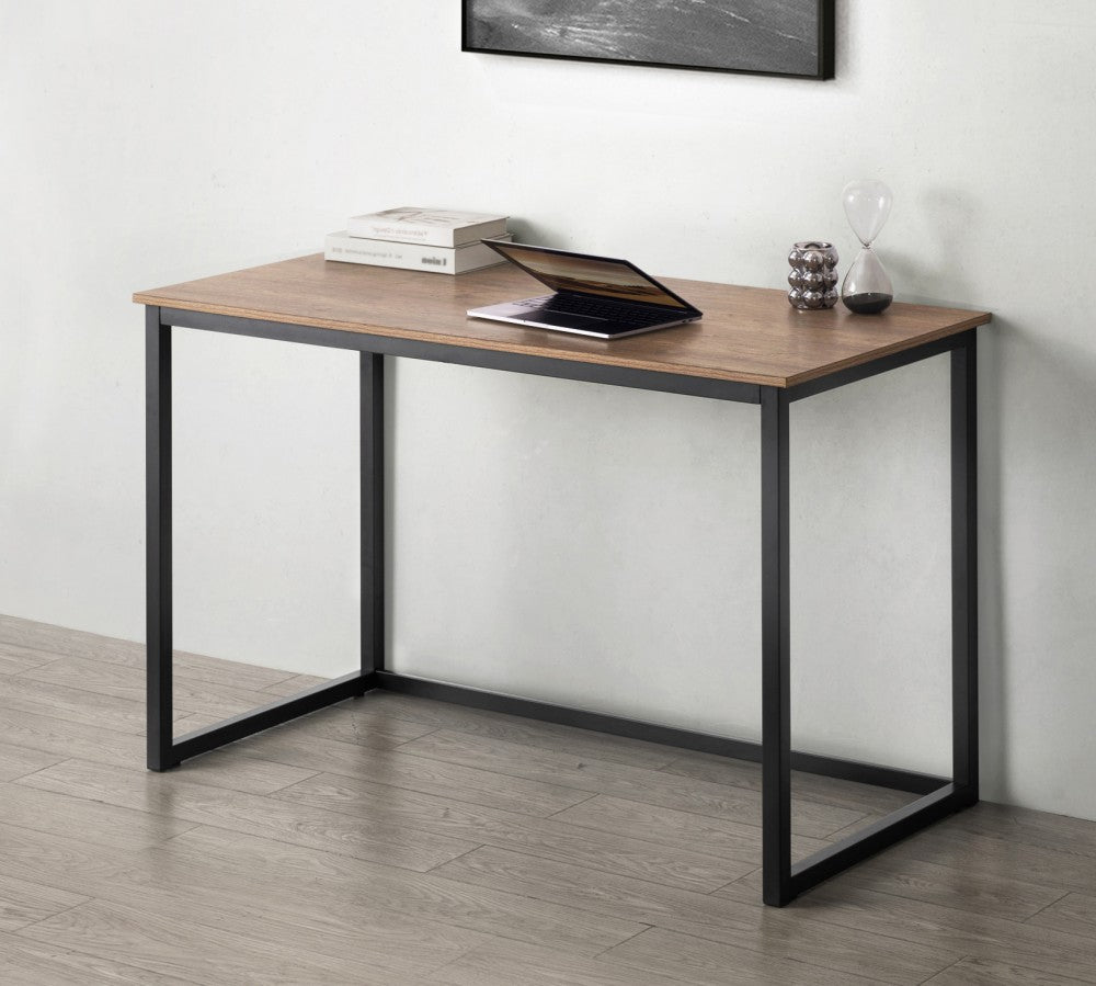 SUNJOY 1.2M Leeden Desk with Wood Grain Finish Desktop