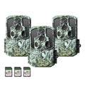 WOSPORTS G600 Trail Camera 3 Pack