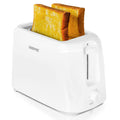 Plastic White Two-Slice Bread Toaster