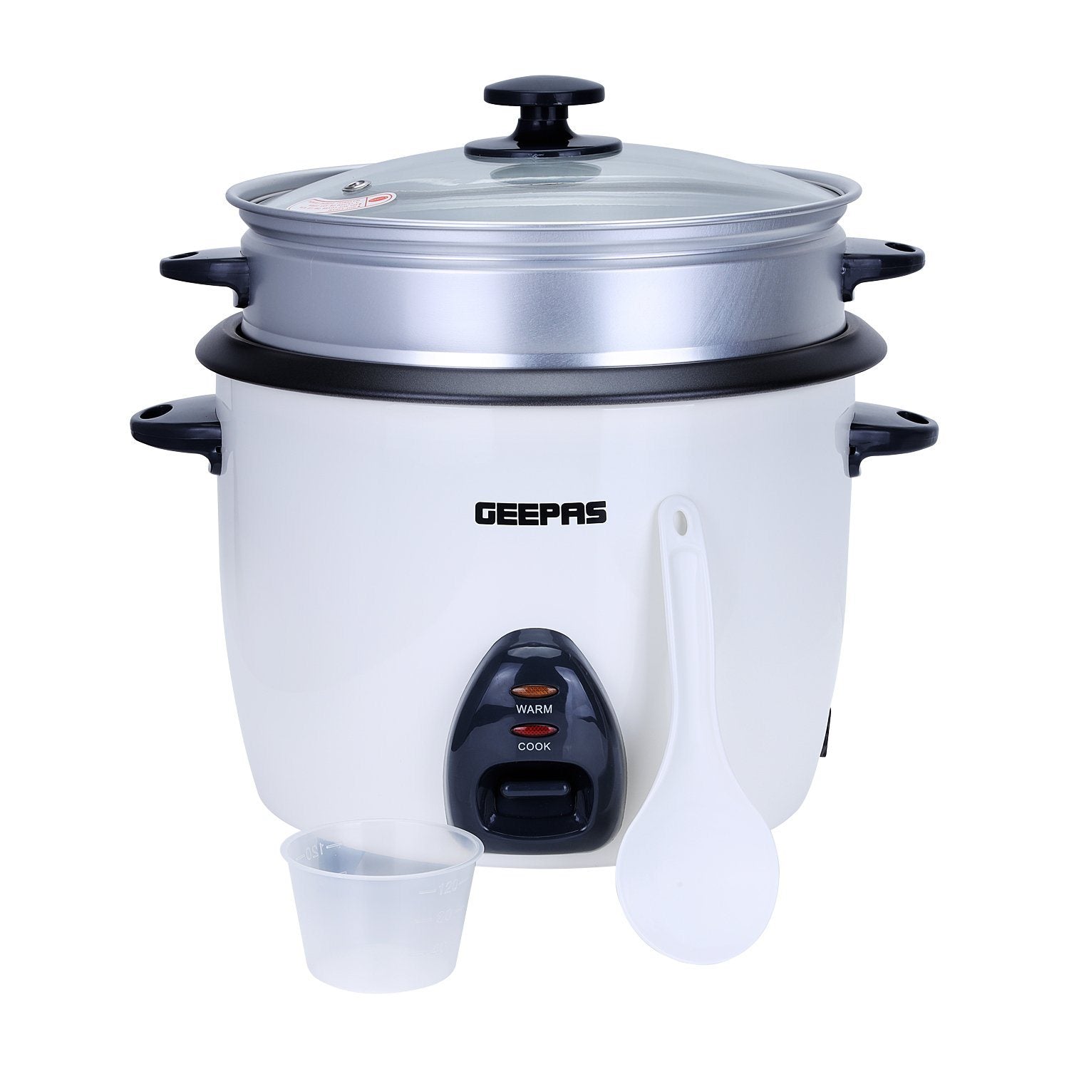 Rice Cooker With Steamer 1.5L
