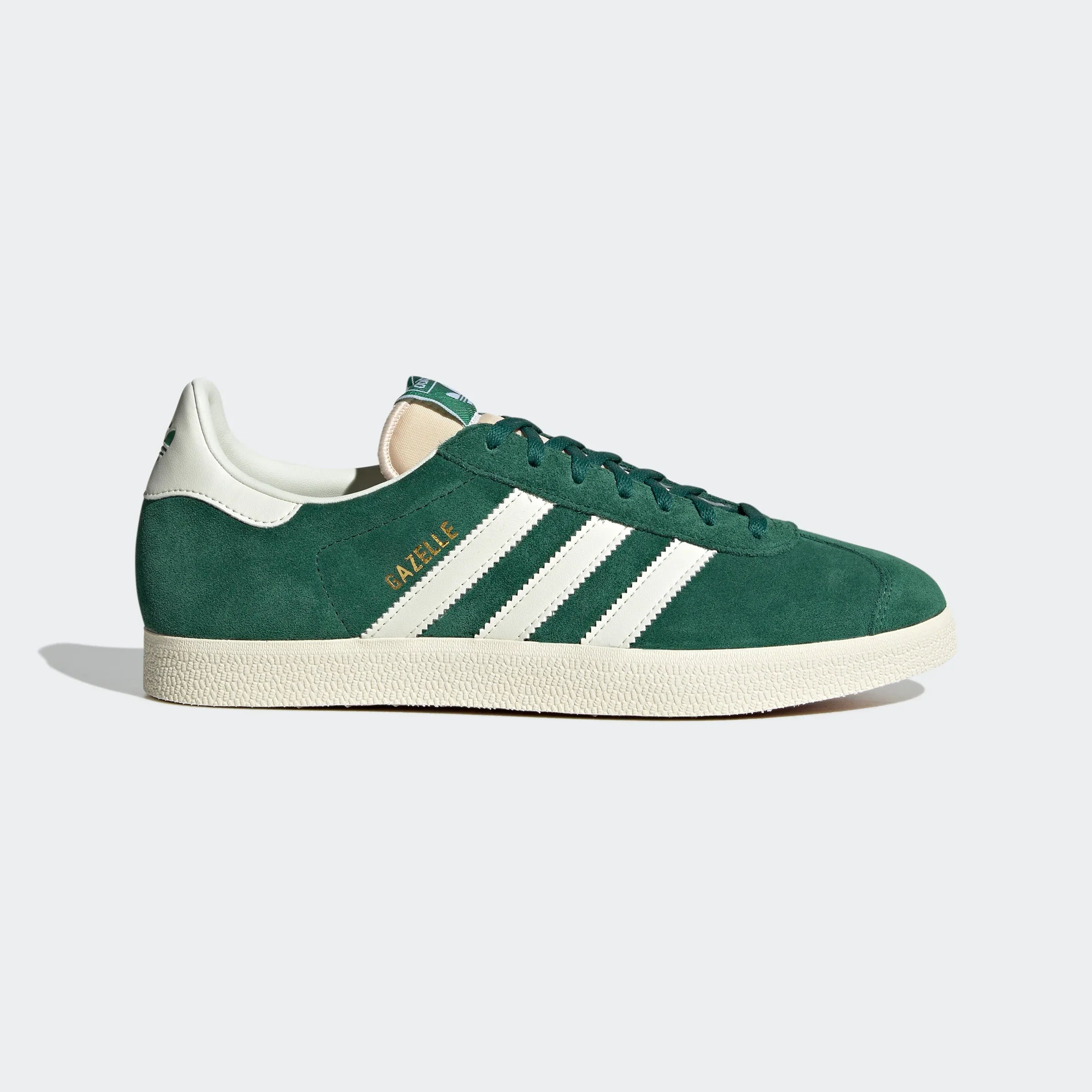 Adidas Gazelle - Dark Green / Off White - UK 6.5 | EU 40