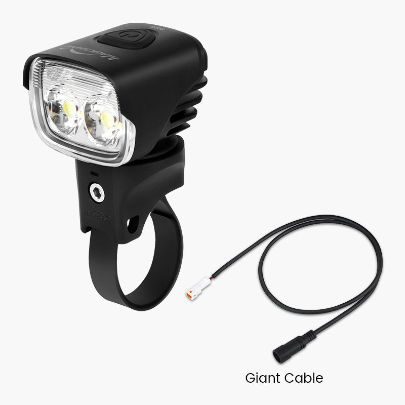 MJ-902S Efficiency E-Bike Light - MJ 902S Light Head + Giant Cable