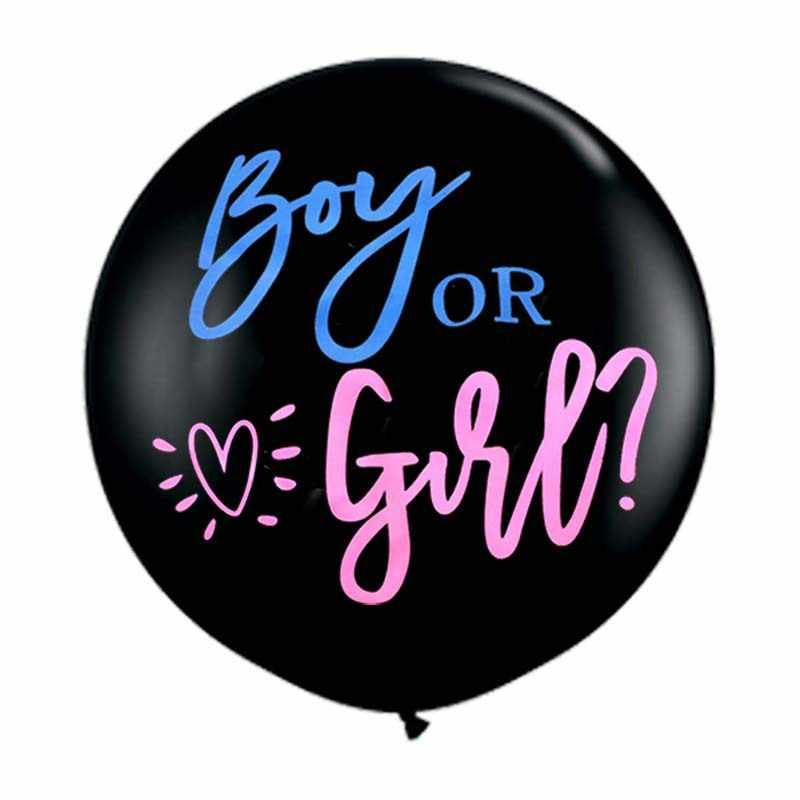 Gender Reveal Ballon incl. Confetti (90CM)