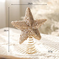 Gold Serie Weihnachtsanhänger – Retro Luxus Design - Stil 8