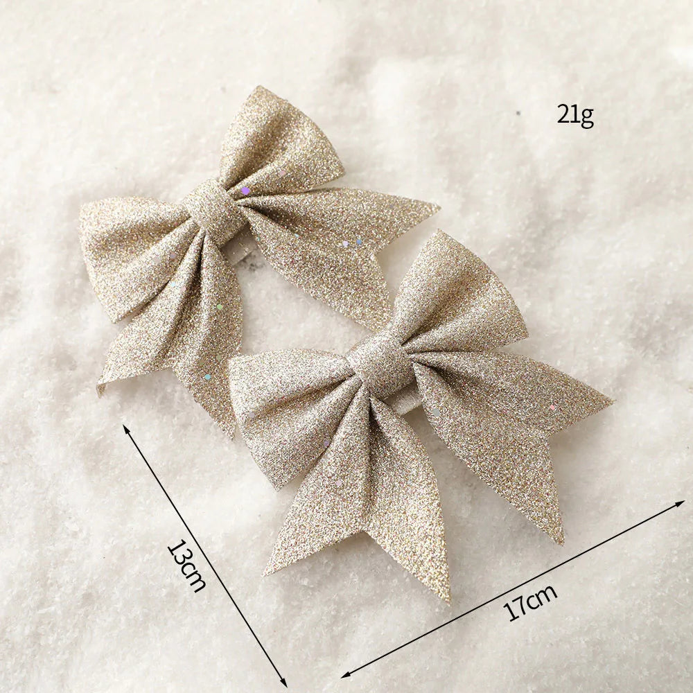 Gold Serie Weihnachtsanhänger – Retro Luxus Design - Stil 2