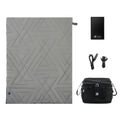 36W Cordless Heated Blanket-Z-Walk Pro Max-12V - Circular Grey / 55" * 71" / 3-5 days delivery