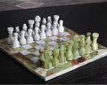Green Onyx Marble Chess Set - 13"