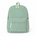 MamaRaya Personalized Kids Corduroy Backpack - Green