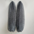 2 PCS Authentic African Exfoliating Net Bath Sponge - 2 PCS Gray