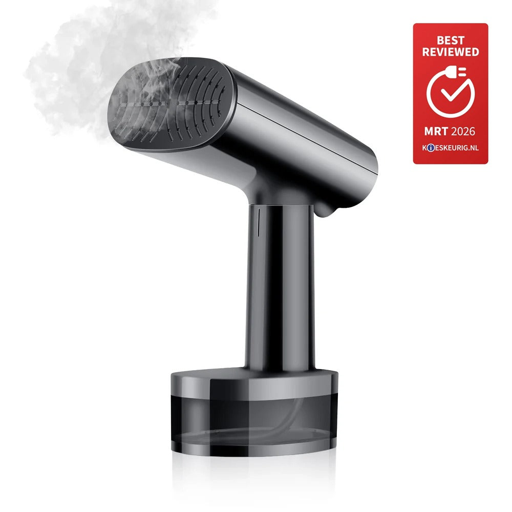 FLOWSTEAM Kledingstomer – De Krachtigste Kledingstomer van de Benelux - Matte Gray