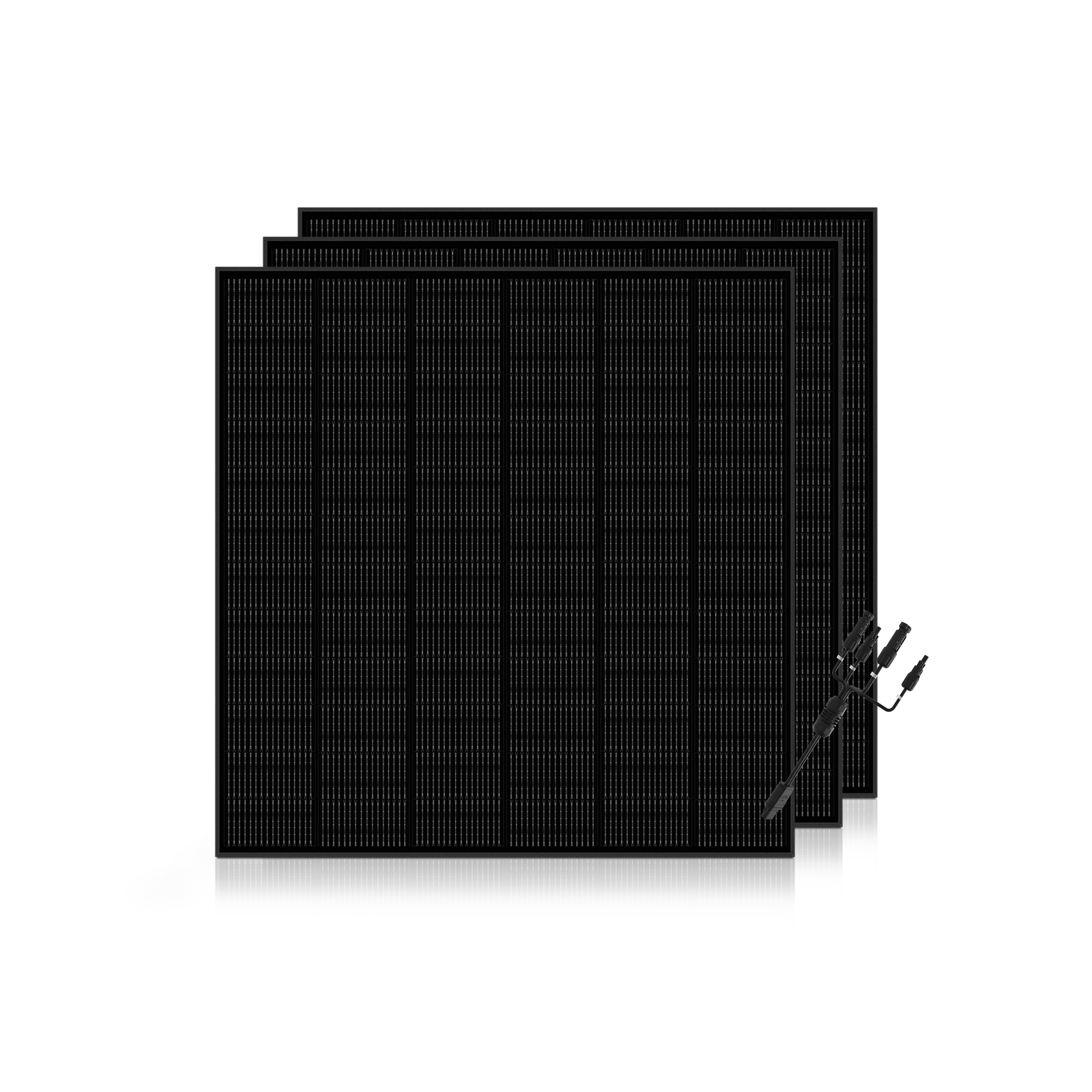 Ray Flachdach oder Garten 285W Solarmodul - 3*285W Solarmodule / Mit MC4-Adapterkabel