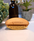 Natural by Hillbrush Nail Brush Dual Fill - Stiff - 100% FSC® Certified Beechwood / Tampico / 5.5cm 9.4cm 4.5cm 0.082kg