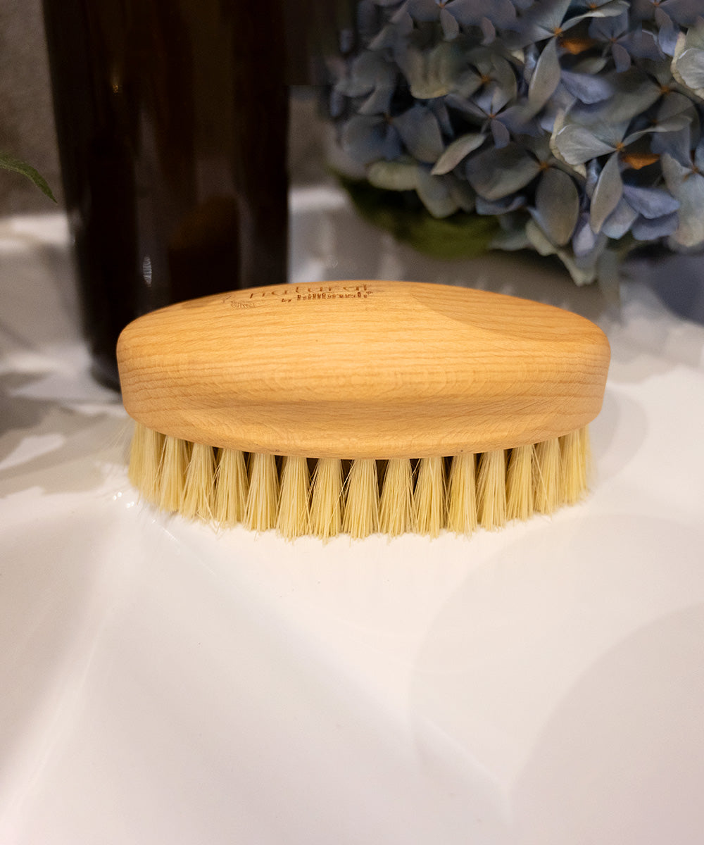 Natural by Hillbrush Body Brush - Stiff - 100% FSC® Certified Beechwood / Tampico / 6cm 13cm 6.5cm 0.141kg