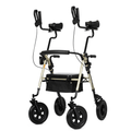 HFK-9236T4 All Terrain Dual-Brake Upright Walker 10" Wheels Refurbished - Champagne