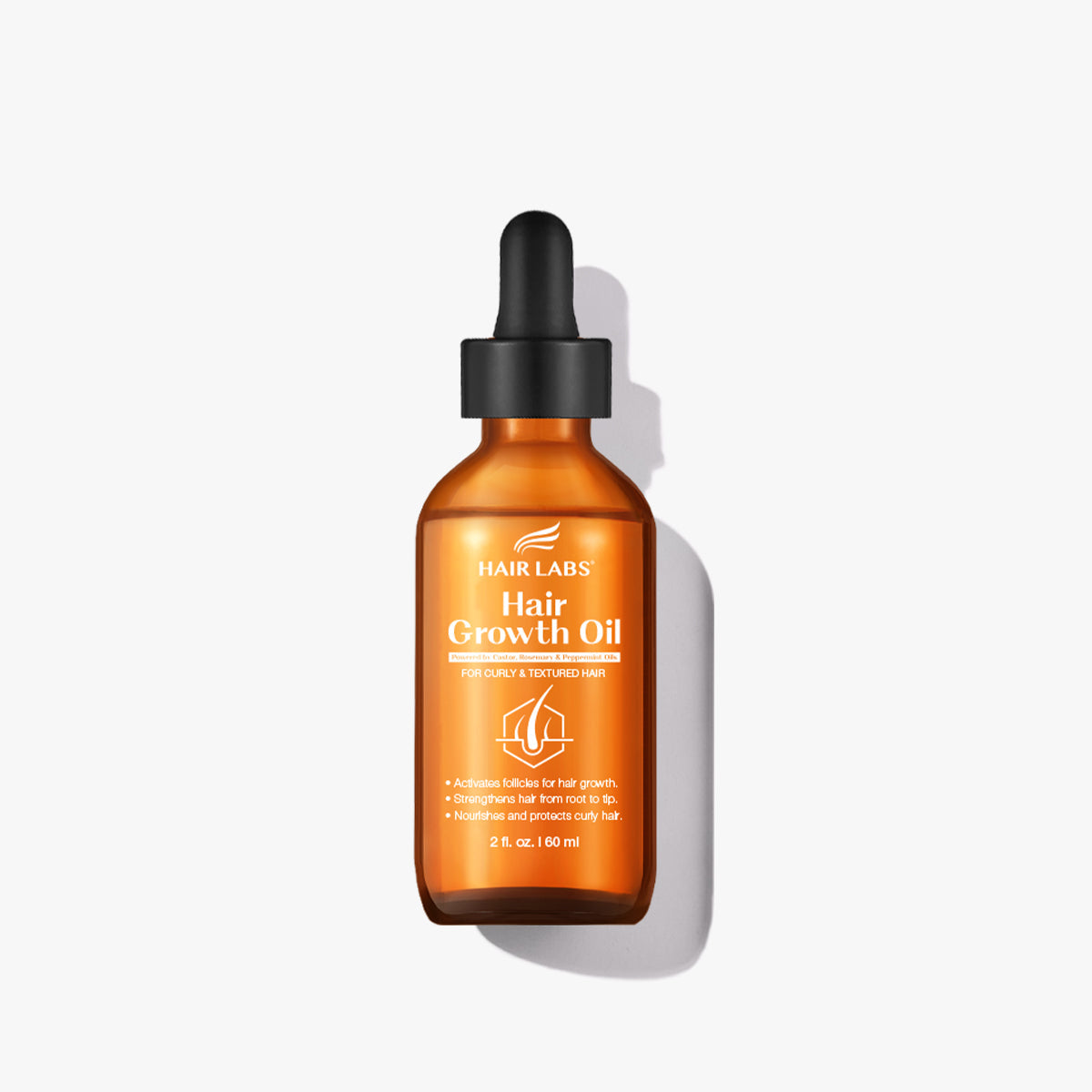 Hair Growth Oil for Curly, Coily & Textured Hair - 60 ml