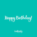 Happy Birthday Gift Card - Twelve Kit Gift Card