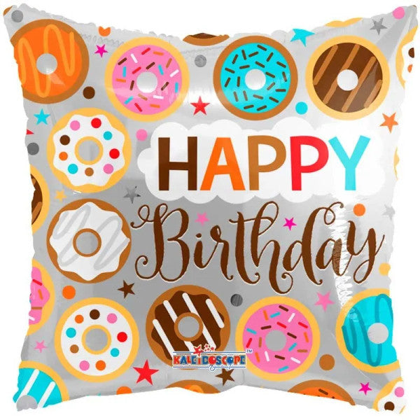 Happy Birthday Donuts - 18 inch - 15     - add   £85