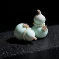 Harmony & Blessing – Feng Shui Pearl Gourd Ornament